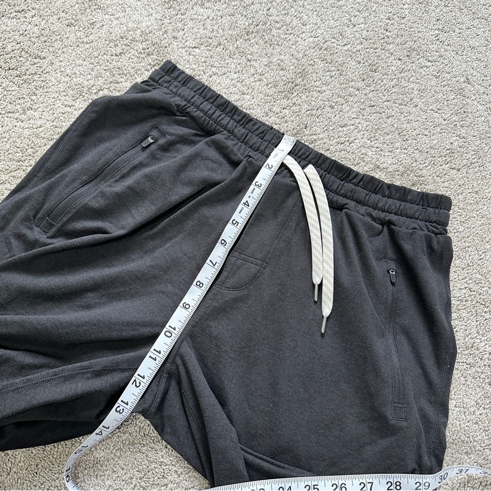 Vuori Men’s Ponto Performance Jogger Pants Pull On in Charcoal Heather S - Picture 12 of 16